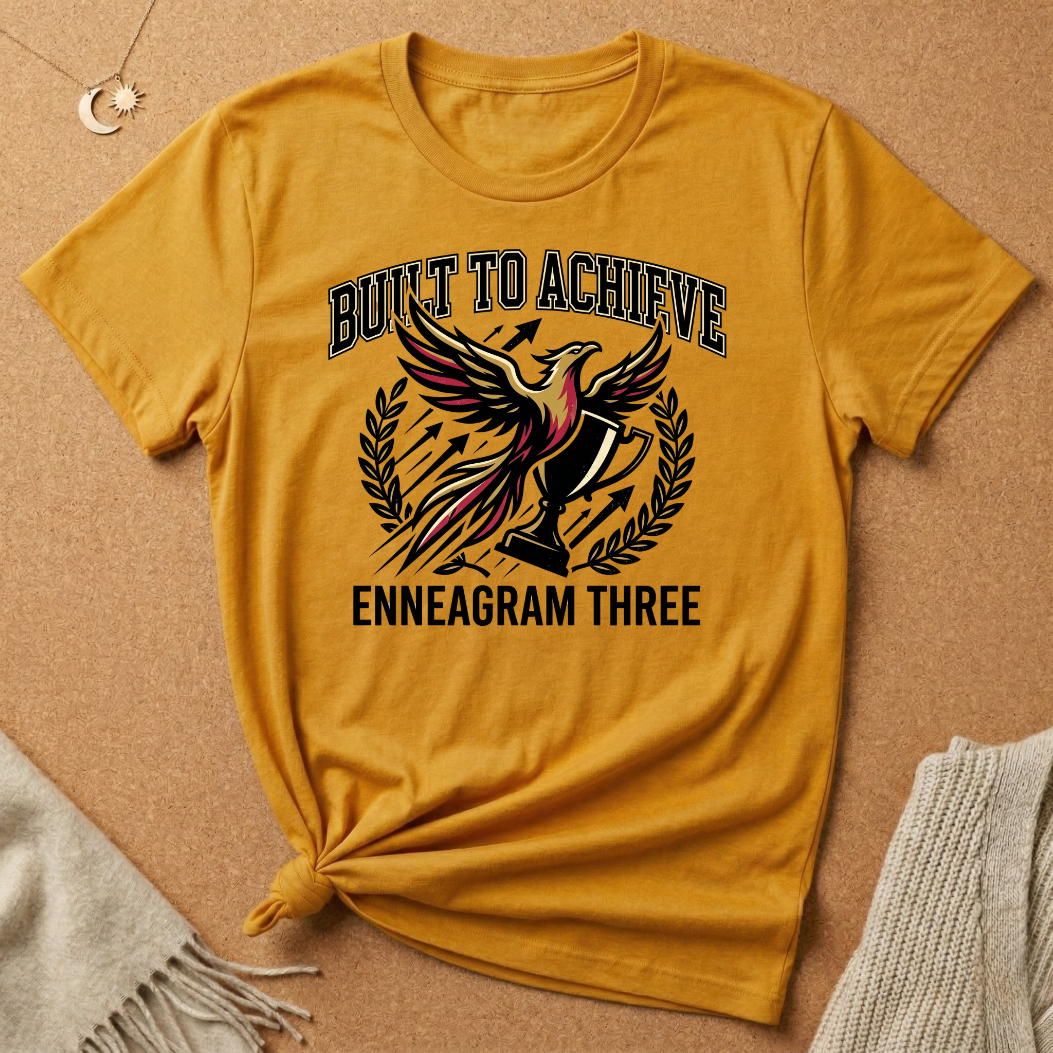 Enneagram Three Built To Achieve Tee