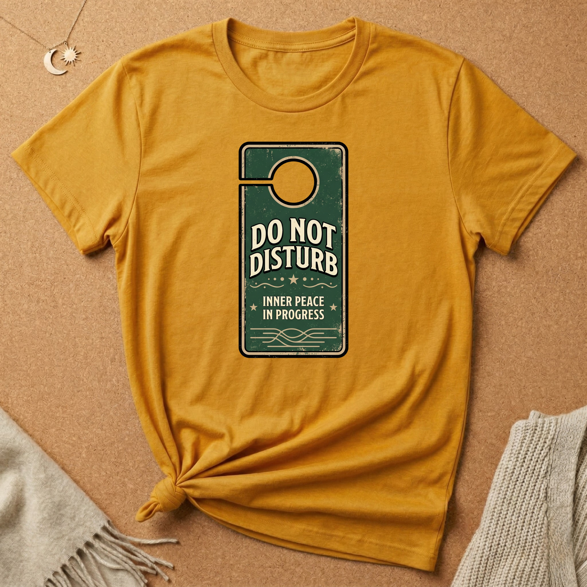 Do Not Disturb Inner Peace in Progress Tee