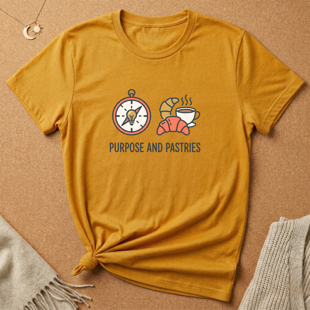 Purpose and Pastries Tee