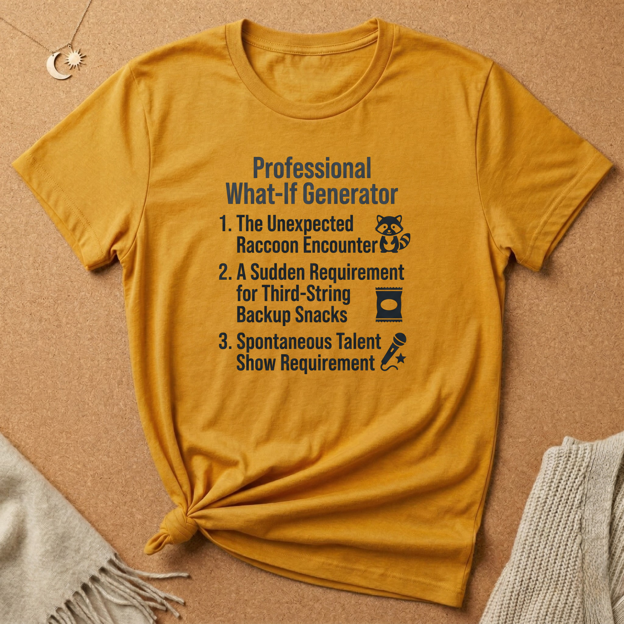 Professional What If Generator List Tee