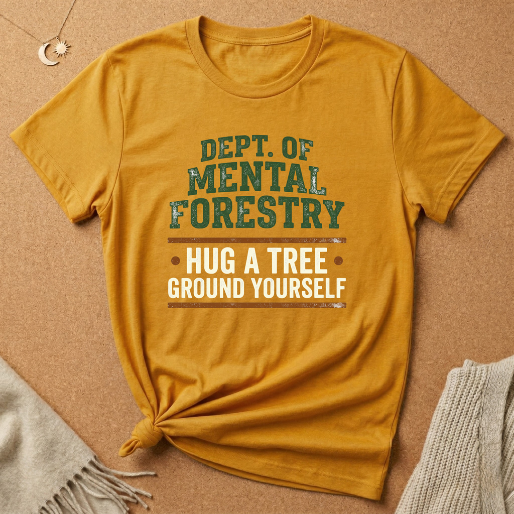 Hug a Tree Ground Yourself Tee
