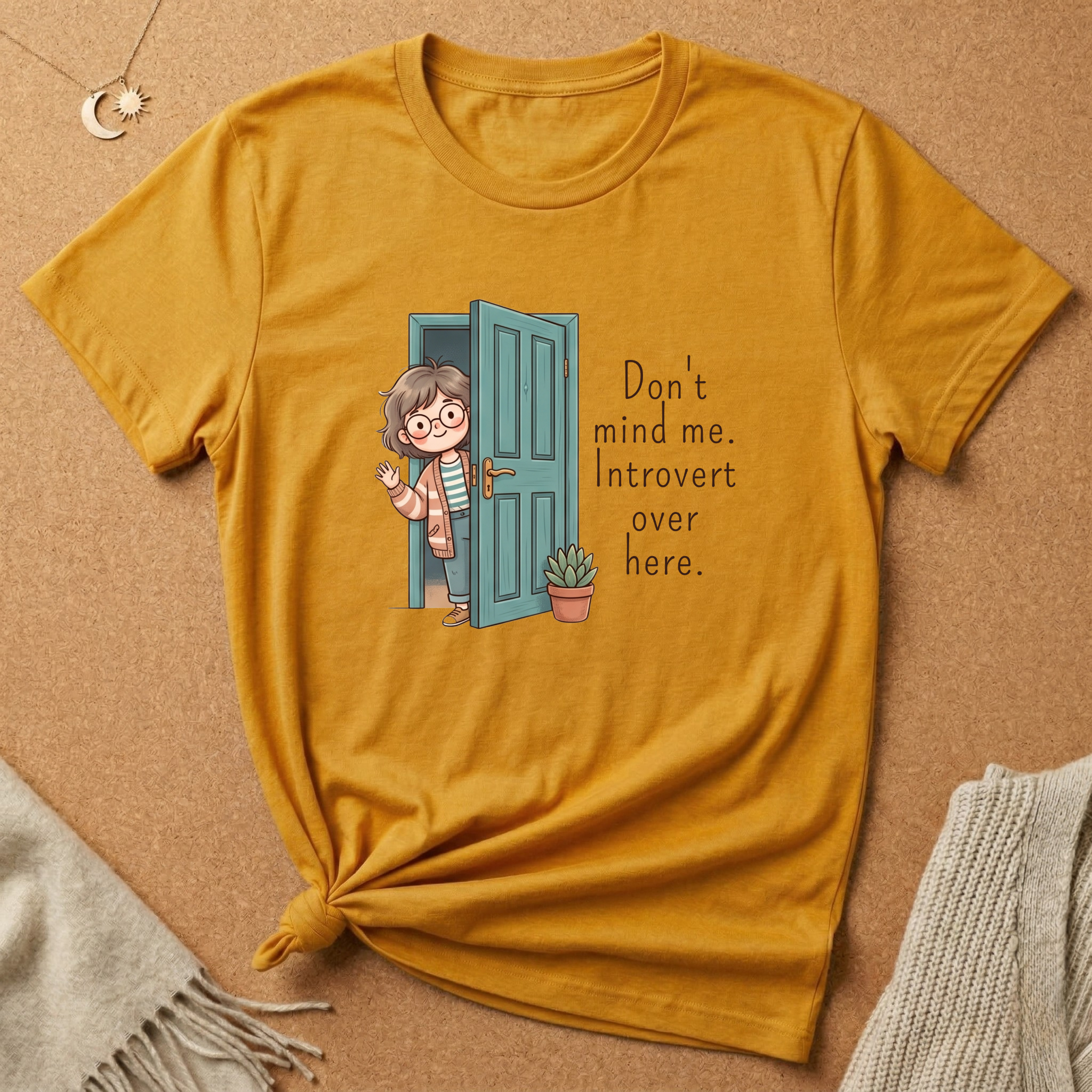 Don't Mind Me Introvert Tee
