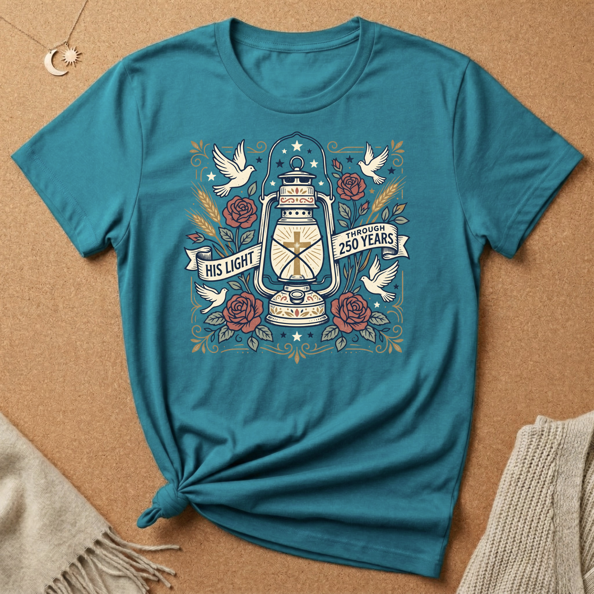 His Light Through 250 Years Tee