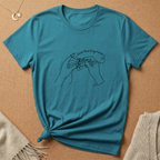 Quiet Mind, Busy Hands Crochet Tee