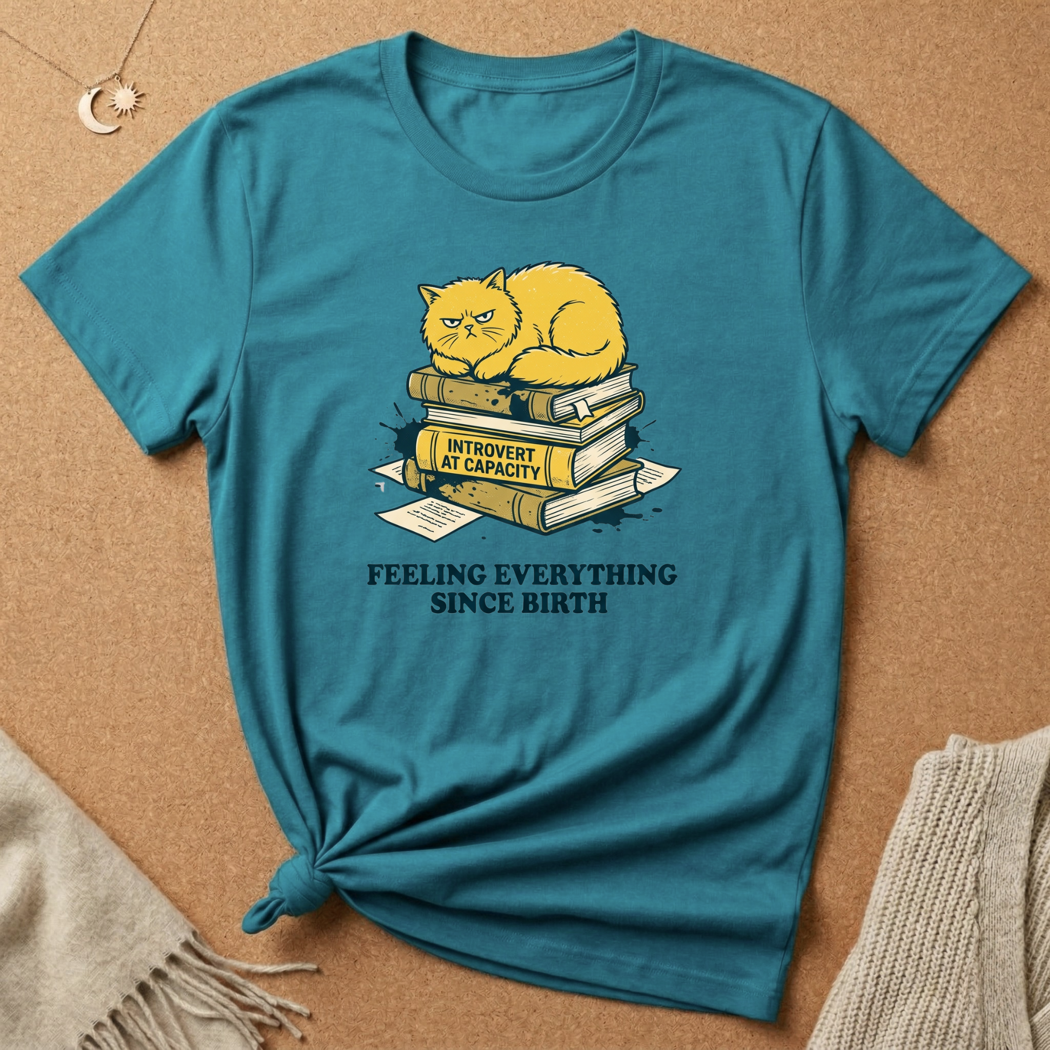 Feeling Everything Cat Tee