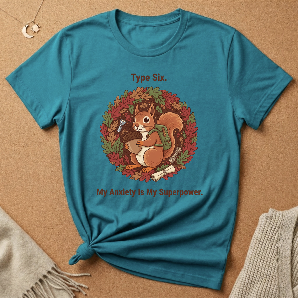 Type Six. My Anxiety Is My Superpower Tee