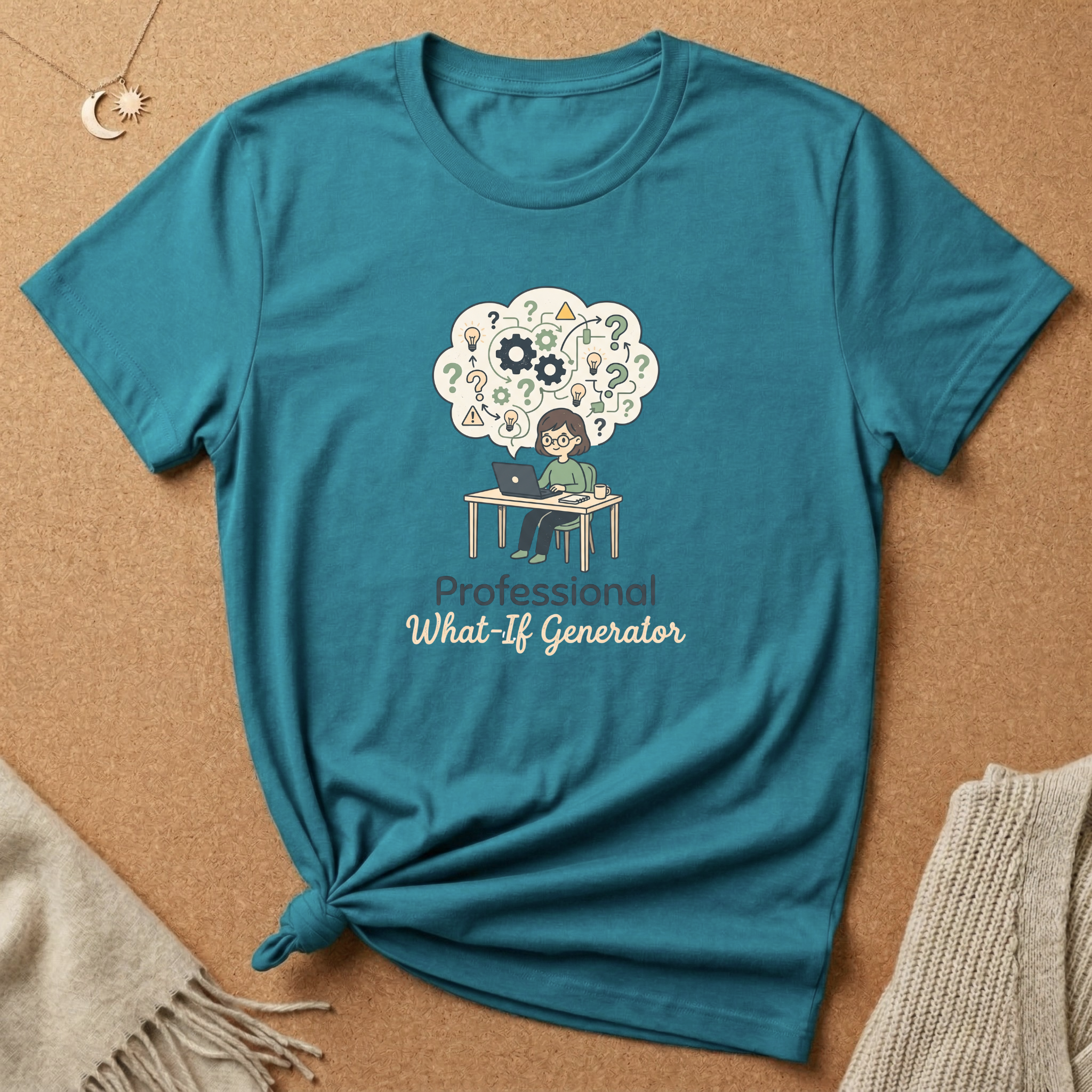 Professional What If Generator Thoughts Tee