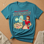 Boundaries Keep Negativity Out Vintage Ad Tee