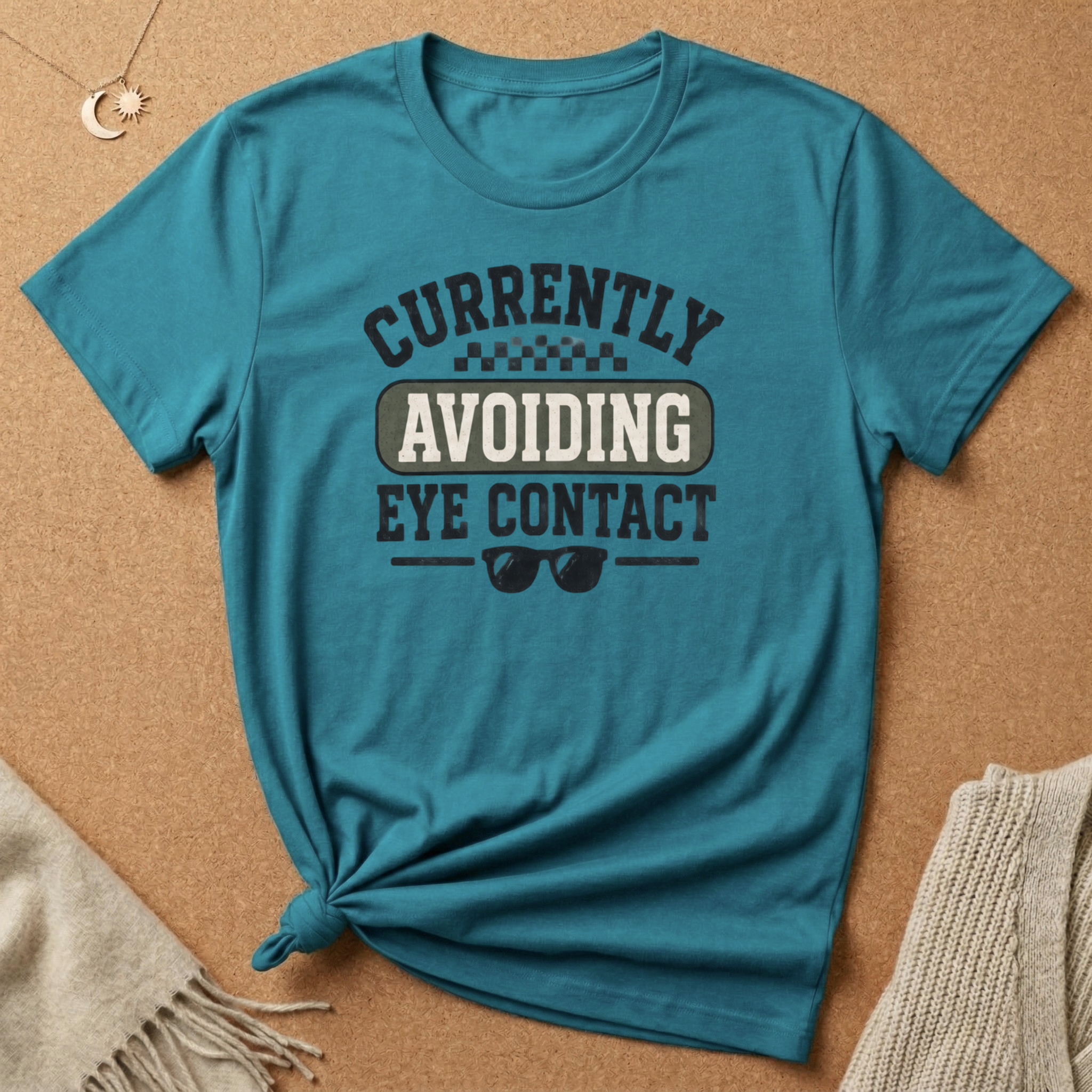 Avoiding Eye Contact Tee
