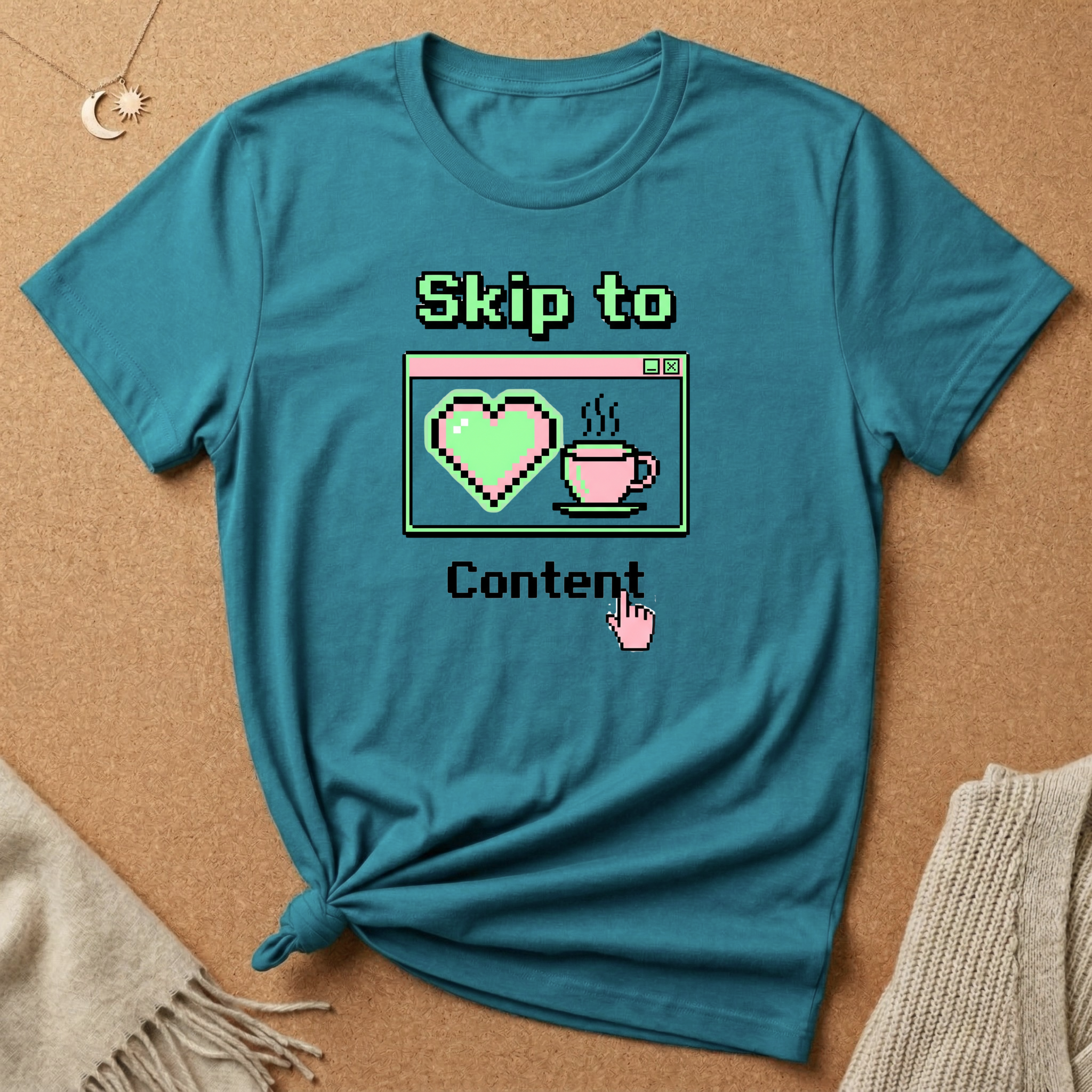 Skip to Content Pixelated Tee