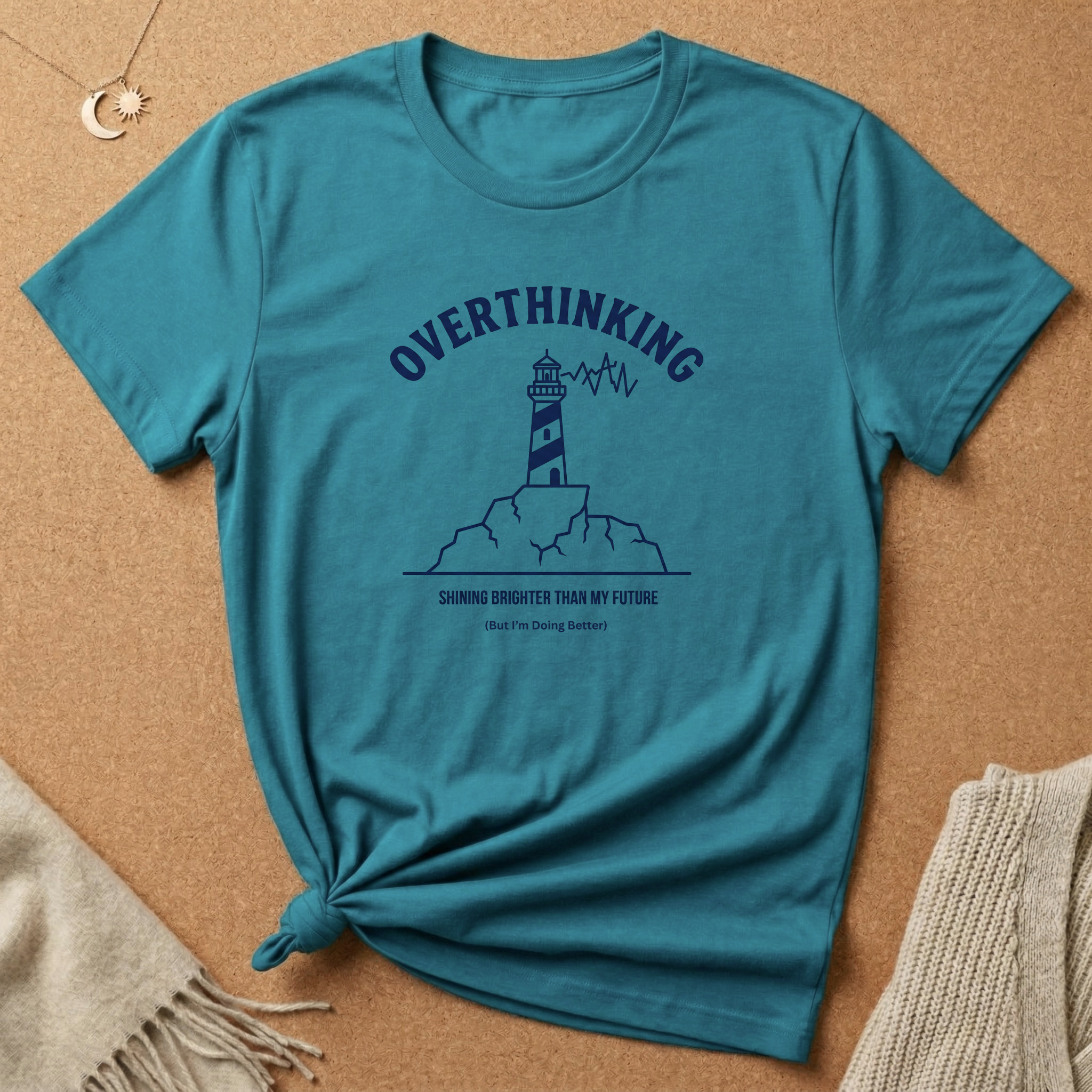 Overthinking Lighthouse Tee