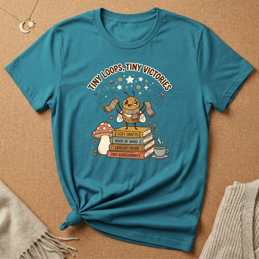 Tiny Loops, Tiny Victories Crocheting Fly Tee