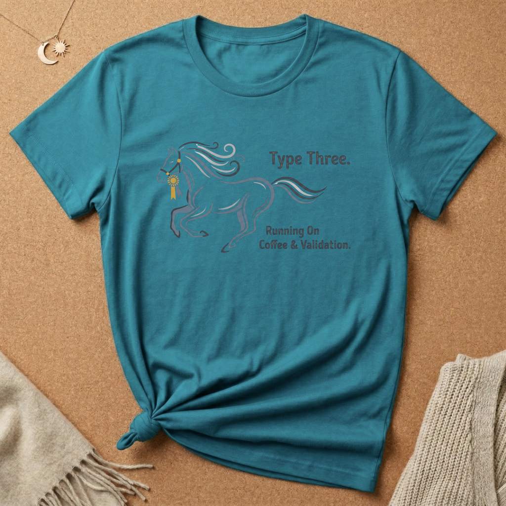 Type Three. Running On Coffee and Validation Tee