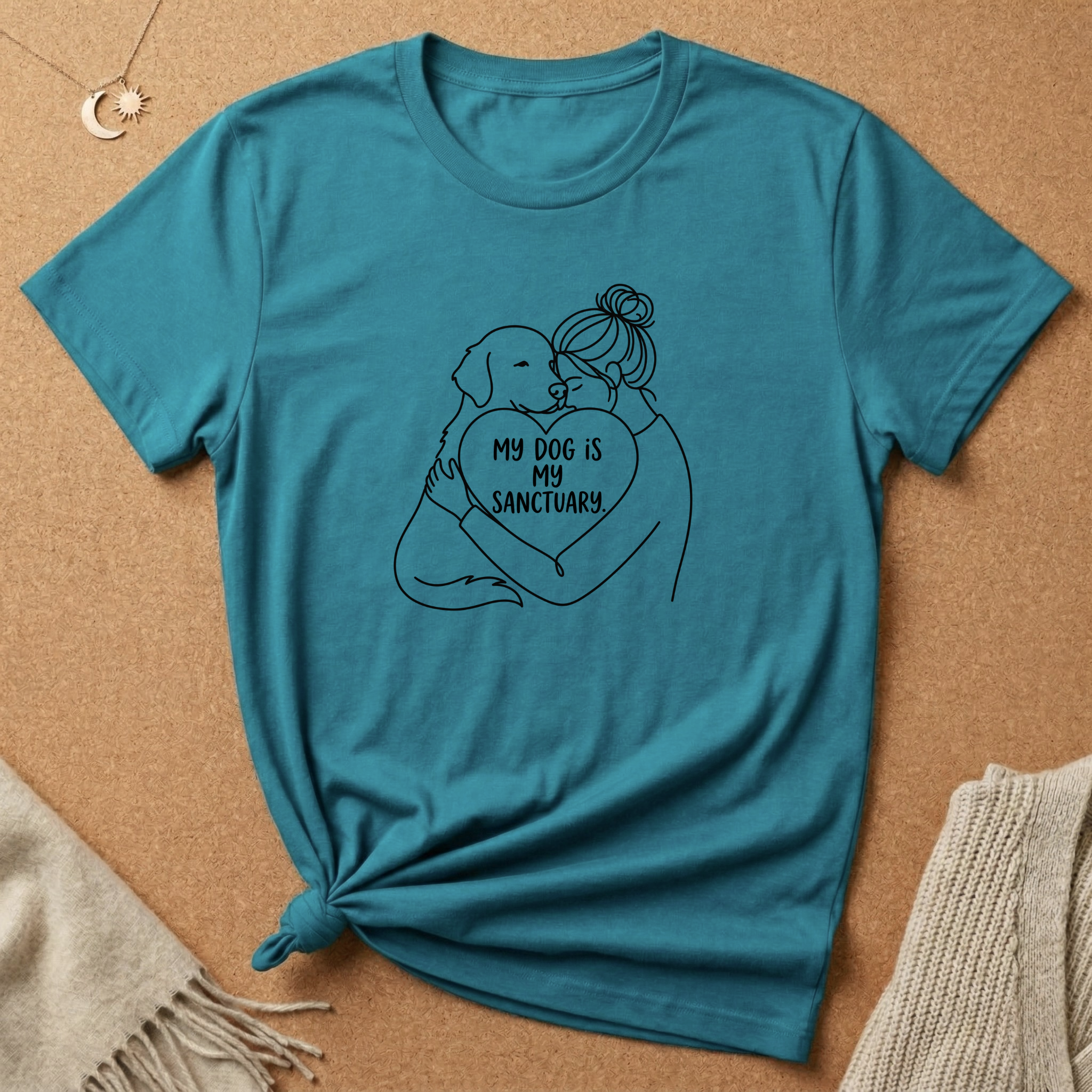My Dog Is My Sanctuary Tee