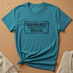 Boundaries Make Peace Tee
