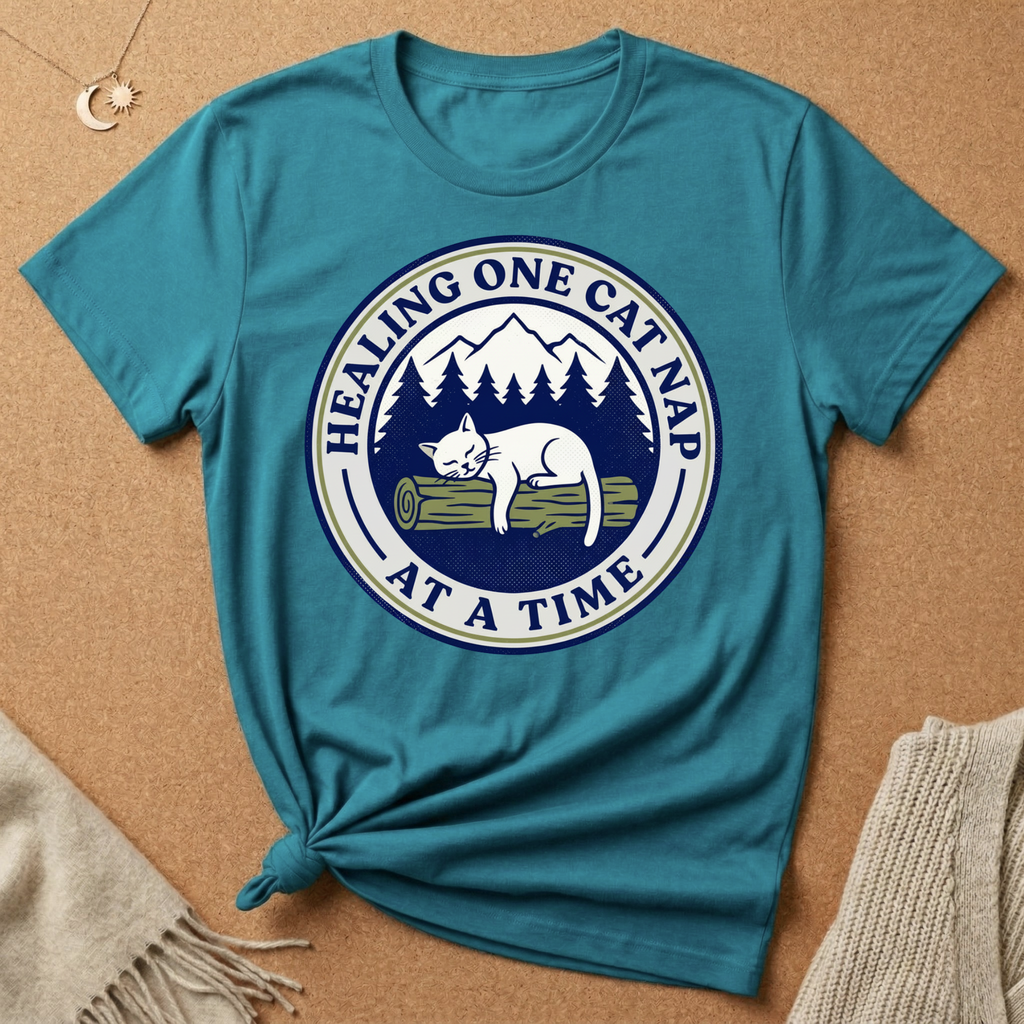 Healing One Cat Nap at a Time Tee