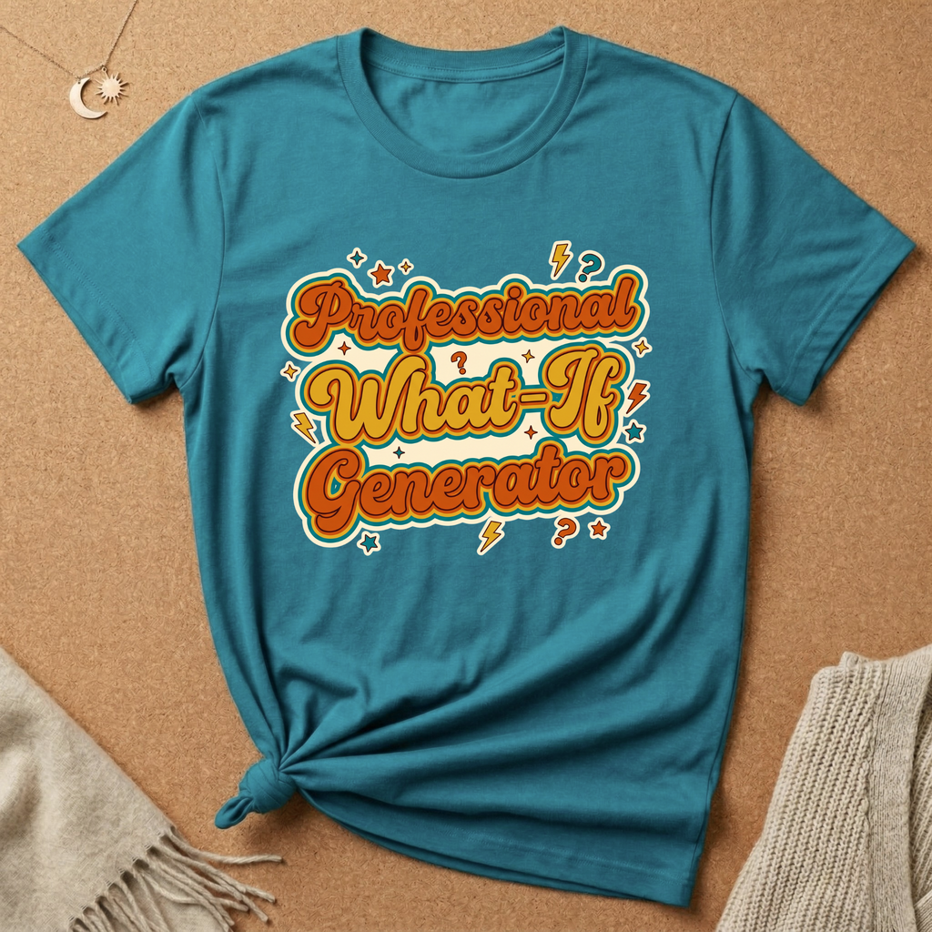 What If Generator Lightning Tee