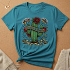 Resilient and Rooted with cactus Tee