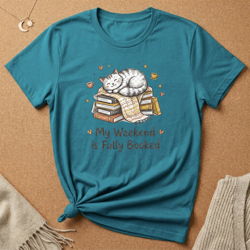My Weekend Is Fully Booked With Cat Tee