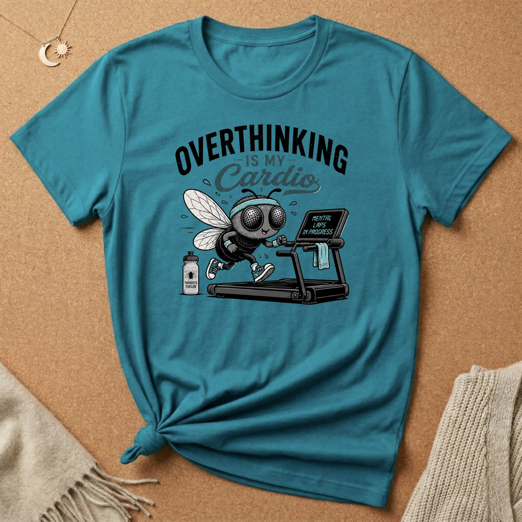 Overthinking Is My Cardio Fly Tee