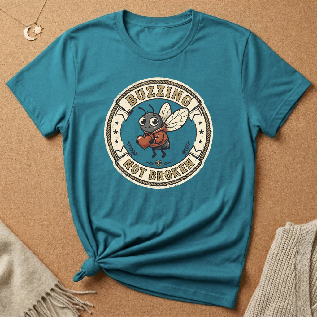 Buzzing Not Broken Tee