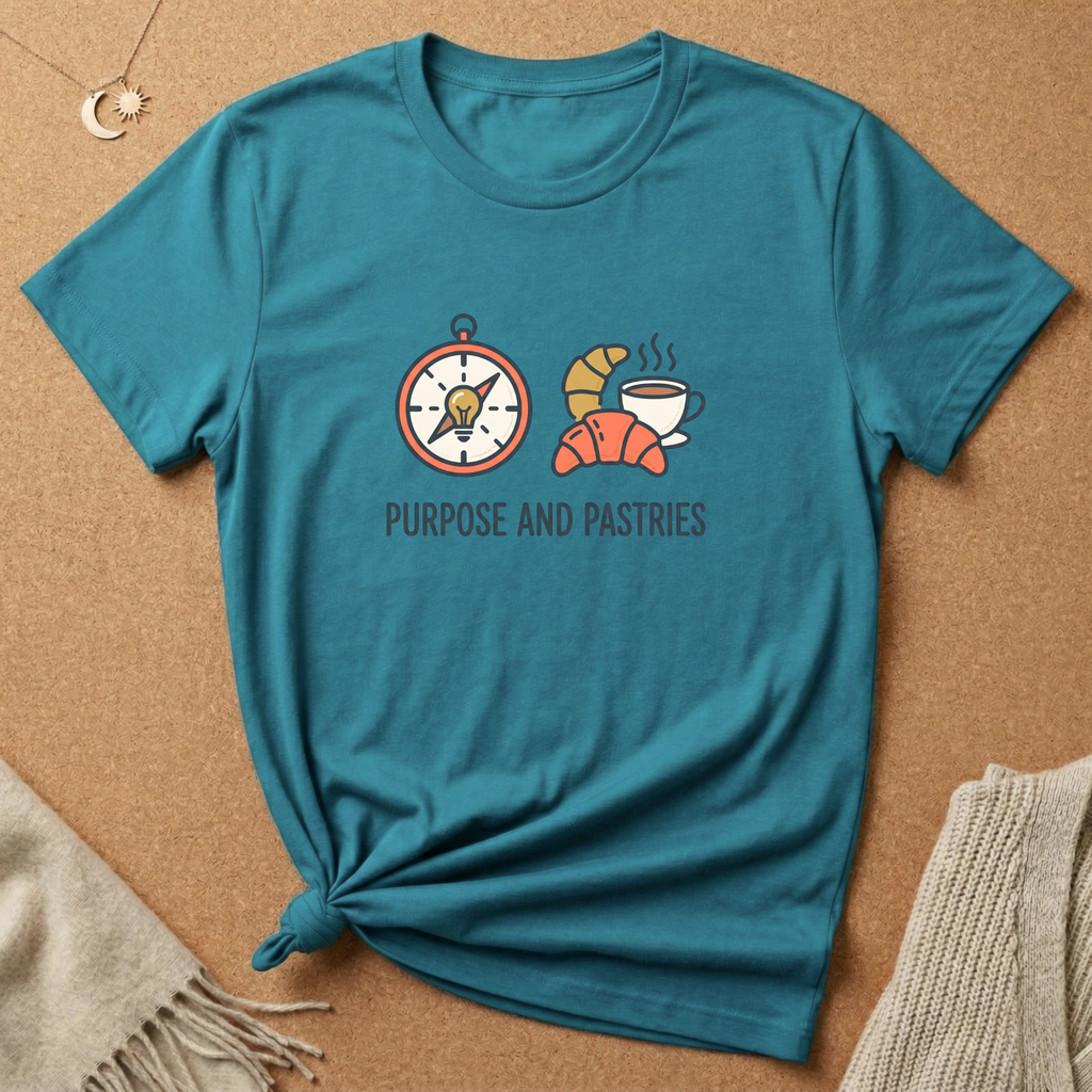 Purpose and Pastries Tee
