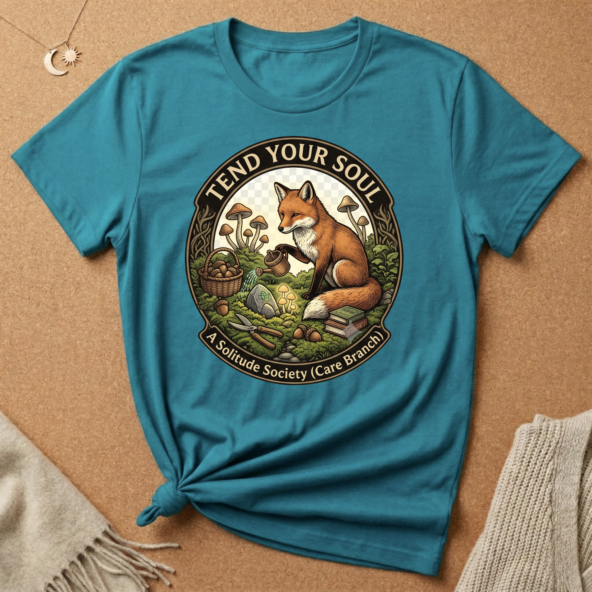 Tend Your Soul Fox Tee