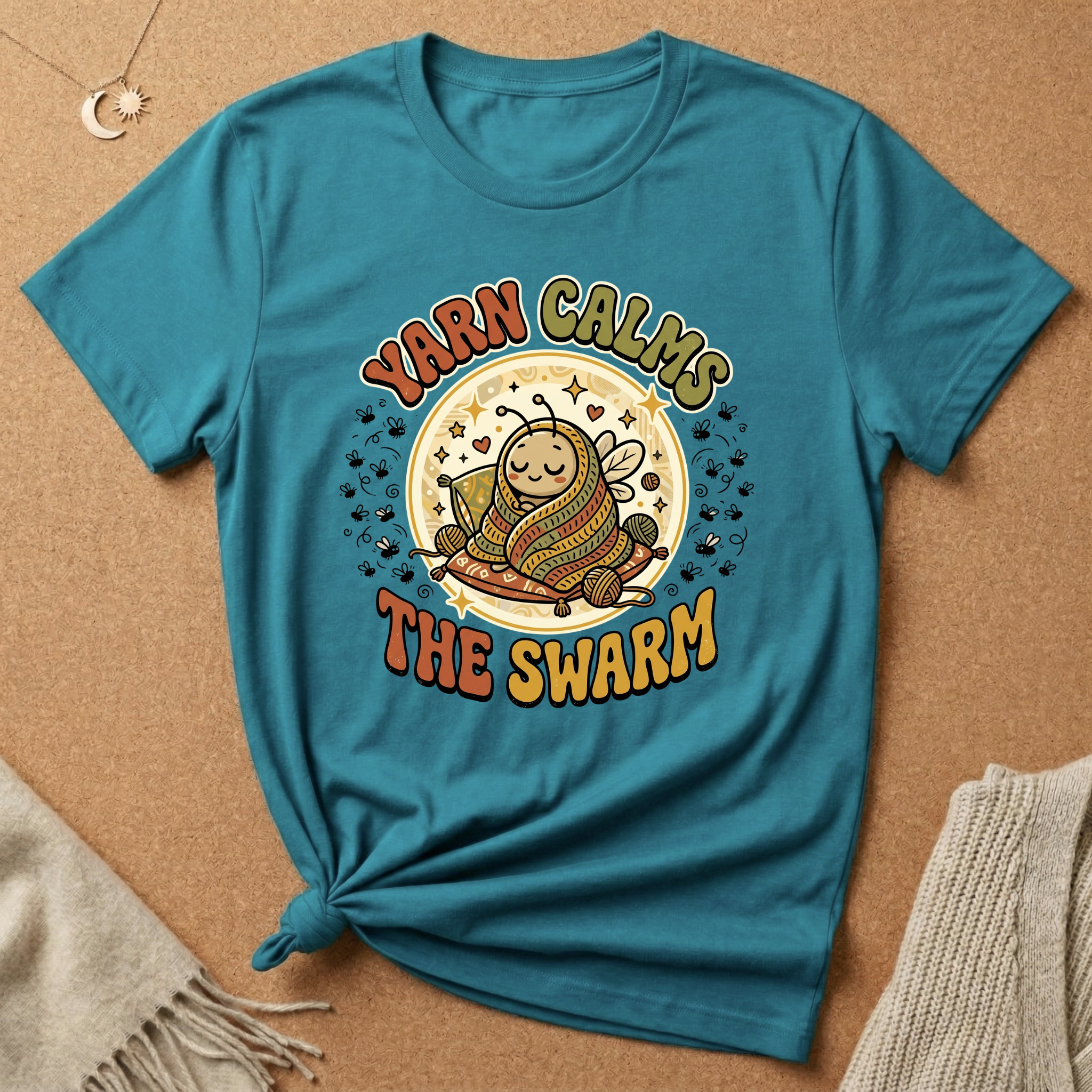 Yarn Calms the Swarm Tee