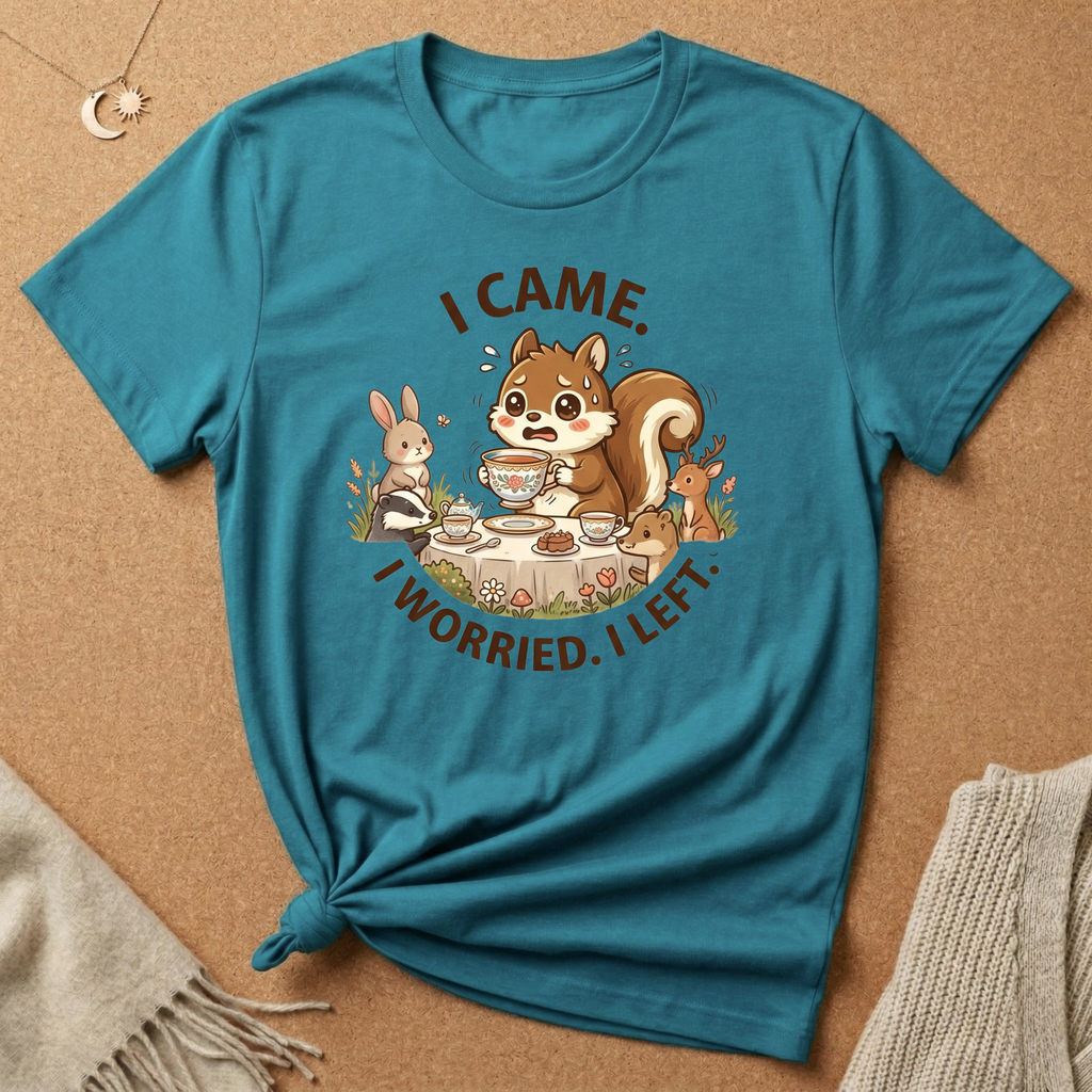I Came. I Worried. I Left. Tee