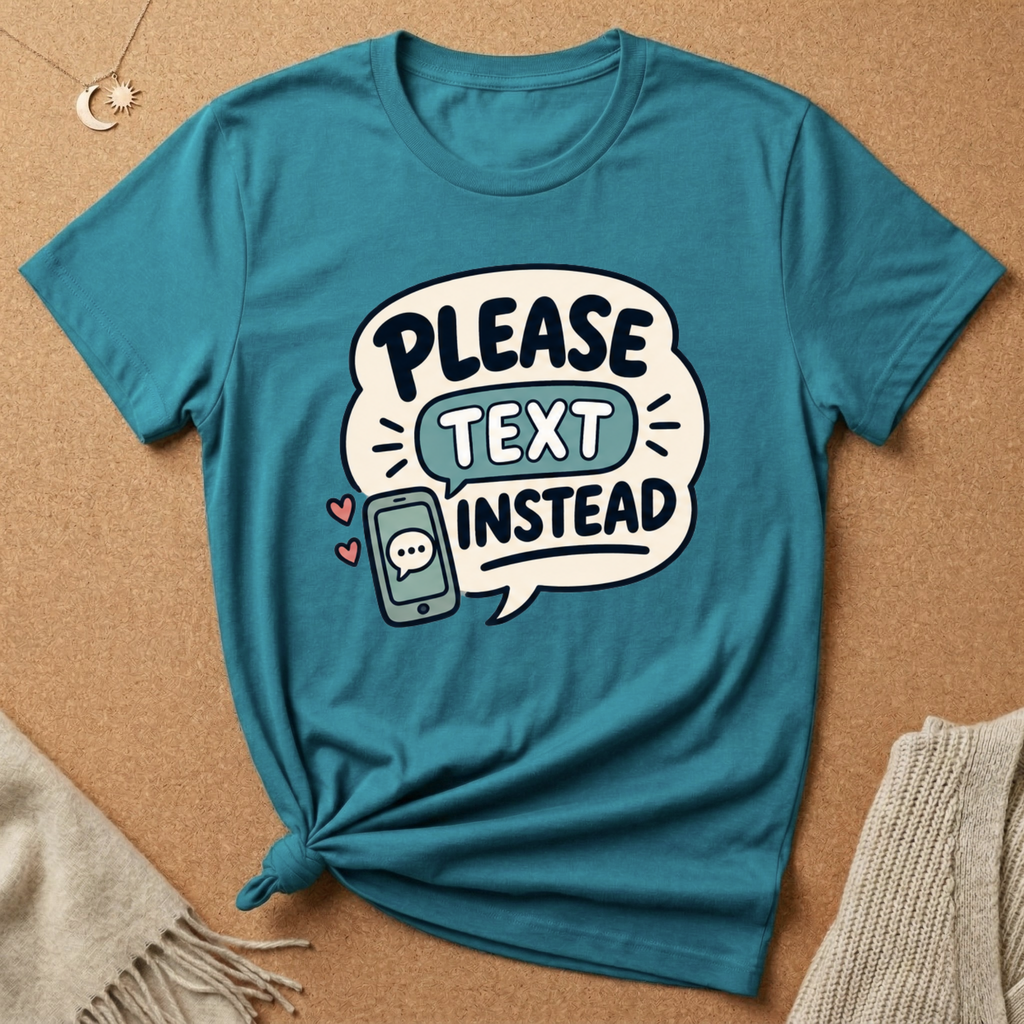 Please Text Tee