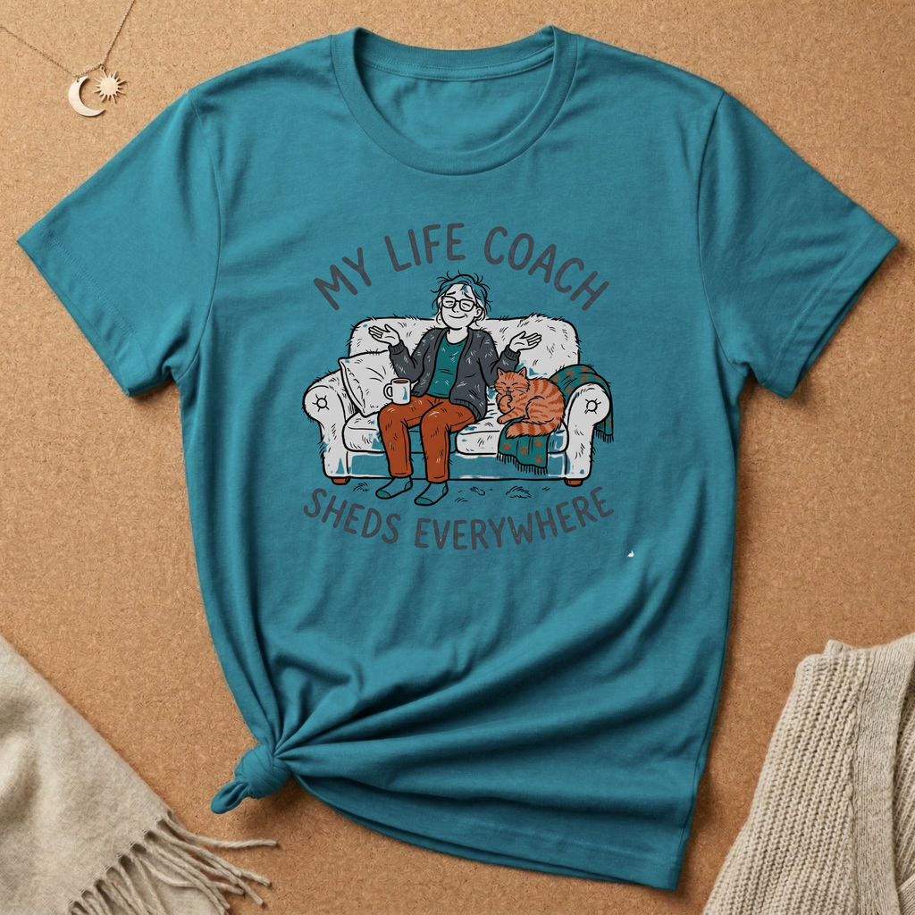 My Life Coach Sheds Everywhere Tee