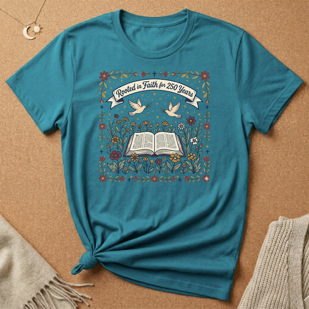 250 Years Rooted In Faith Tee