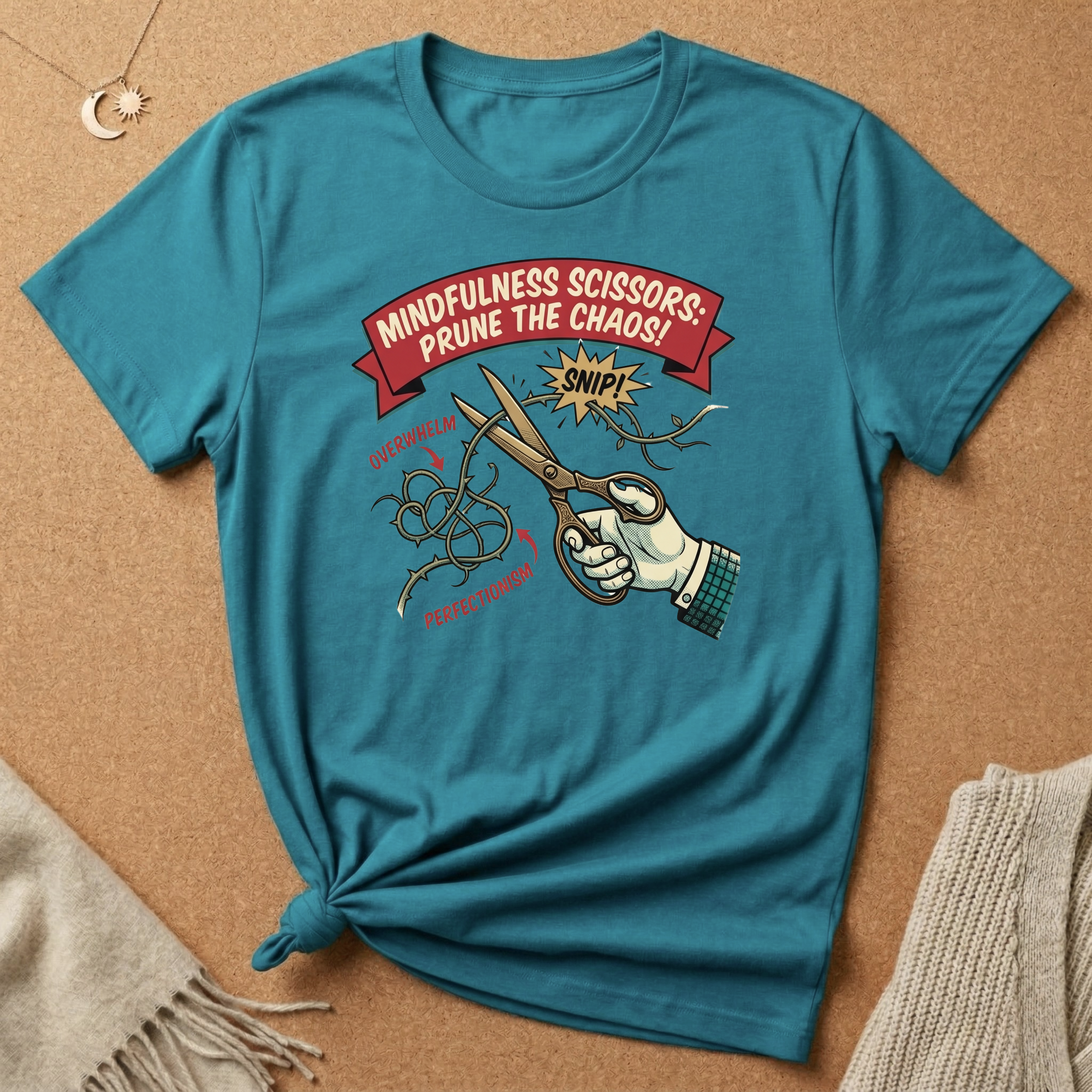 Mindfulness Scissors Tee