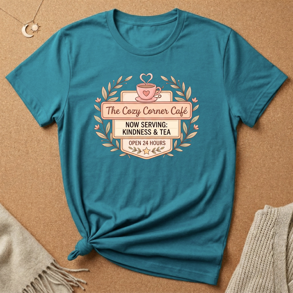 Cozy Corner Cafe Tee