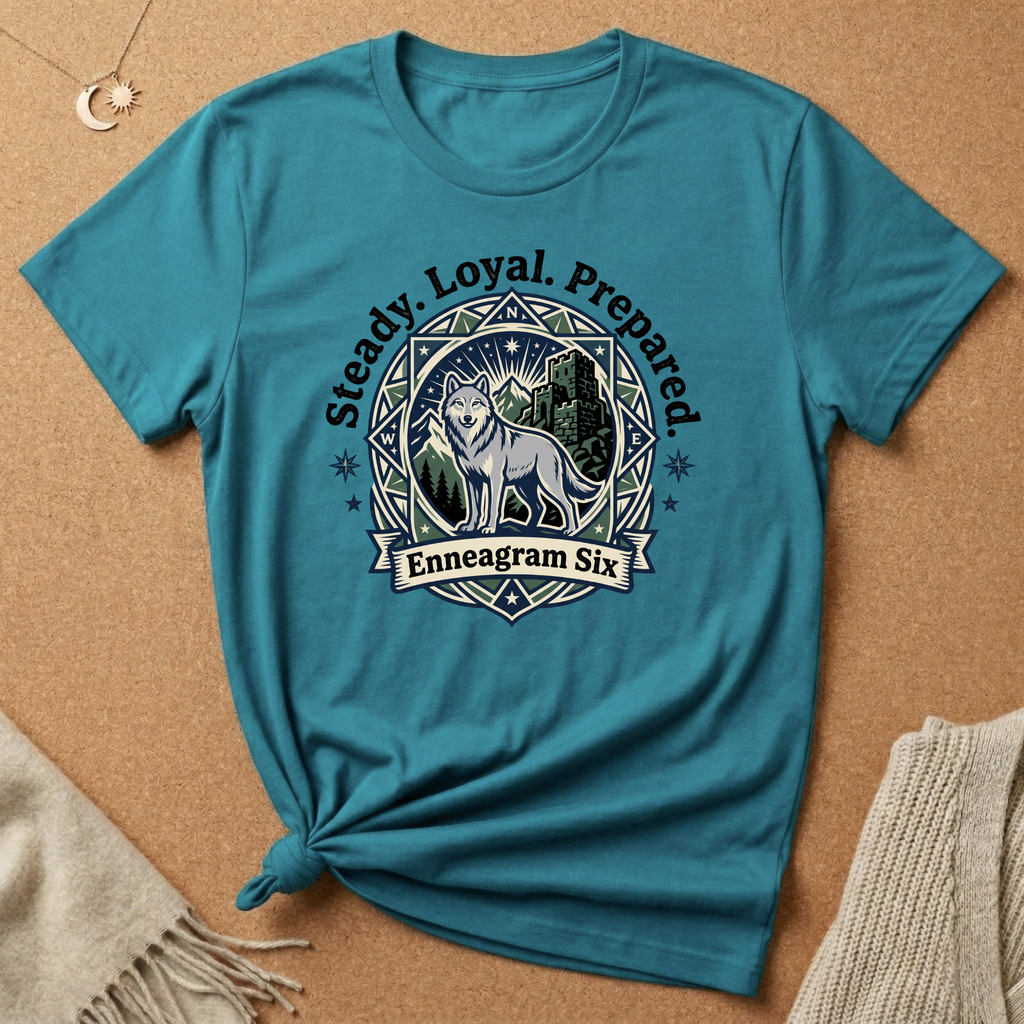 Enneagram Six Steady Tee