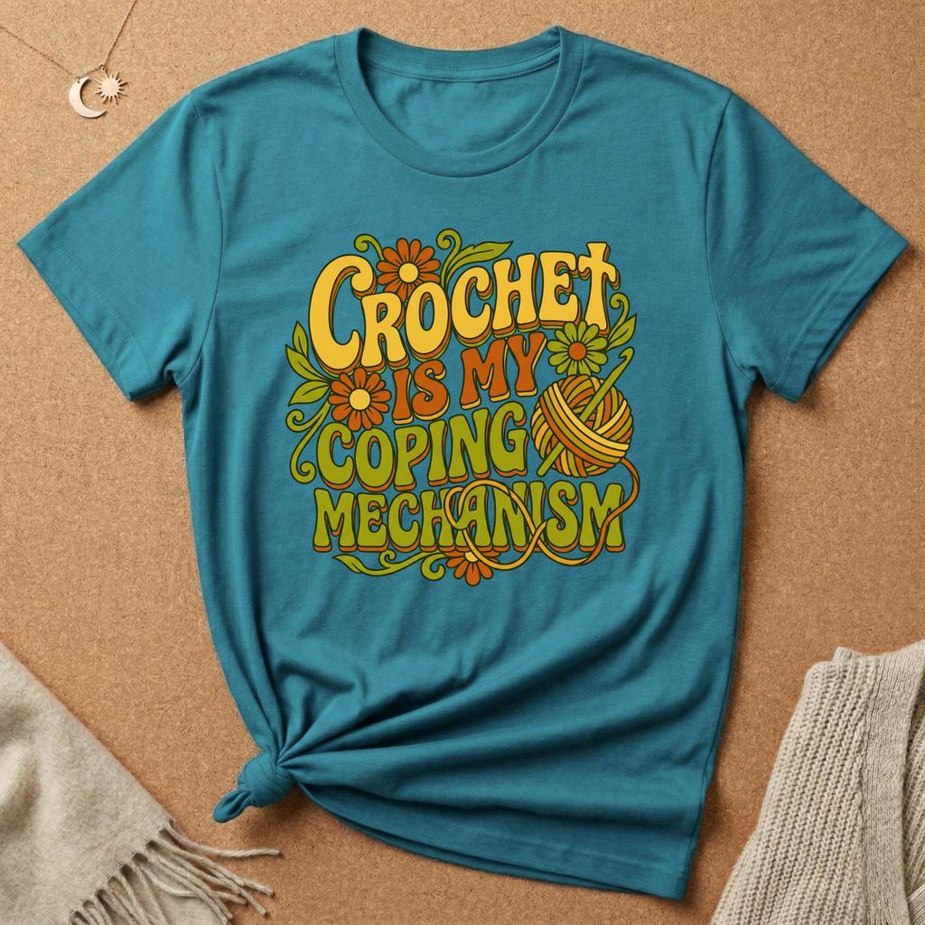 Crochet Is My Coping Mechanism Tee