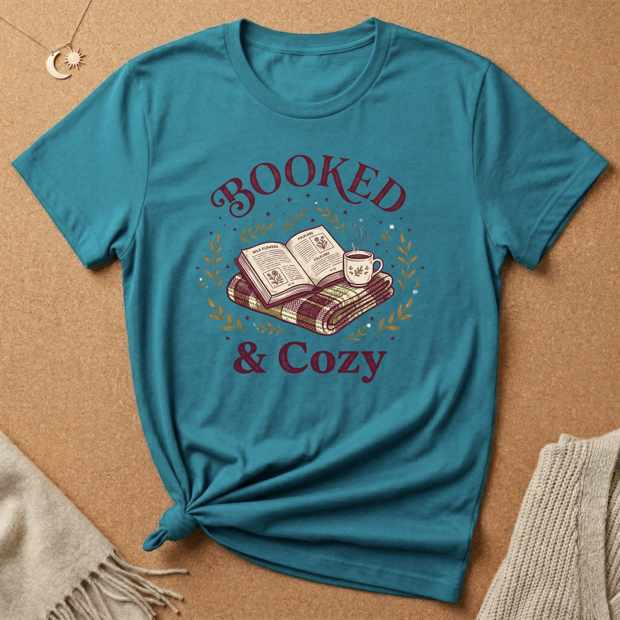 Booked and Cozy Tee