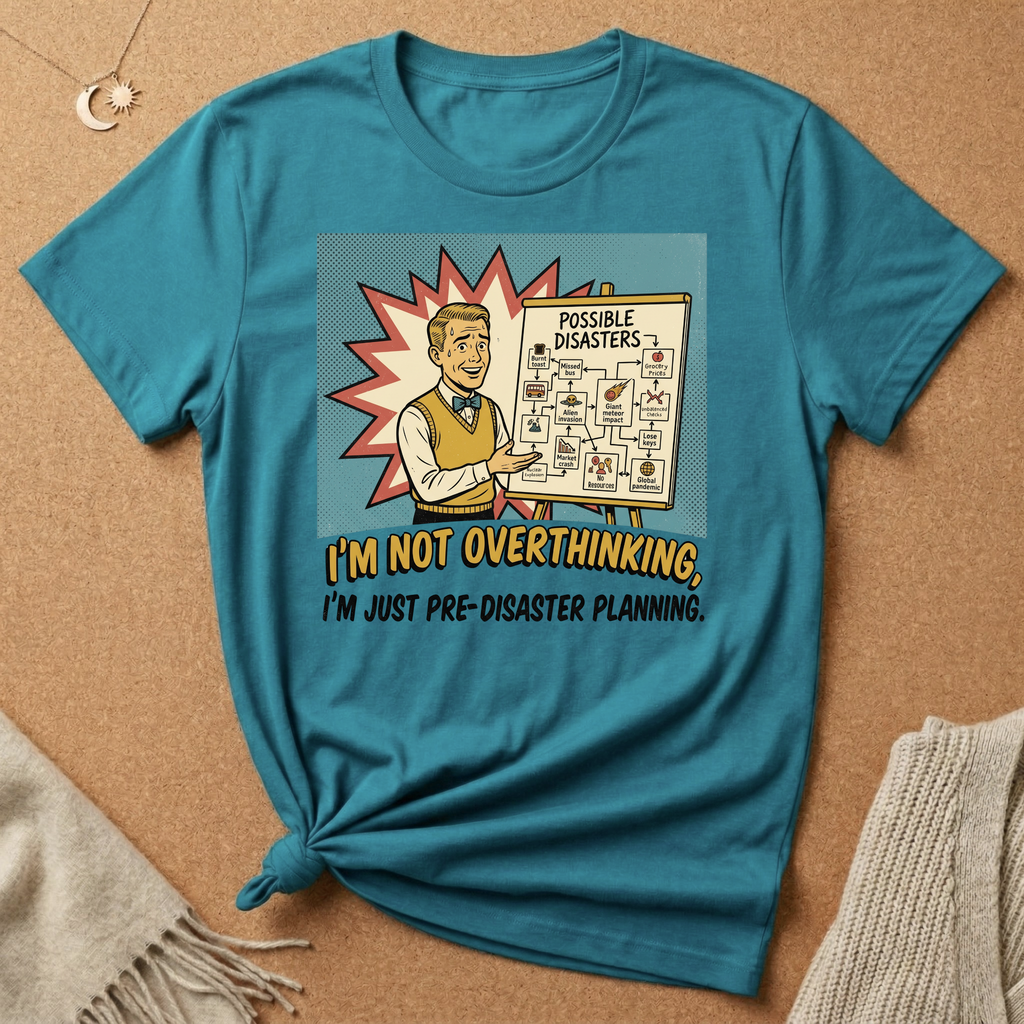I'm Not Overthinking, I'm Just Pre-Disaster Planning Tee