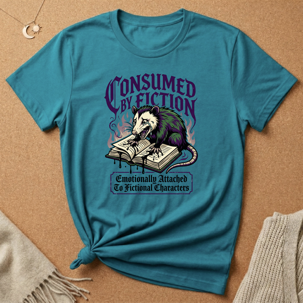 Consumed By Fiction Opossum Tee
