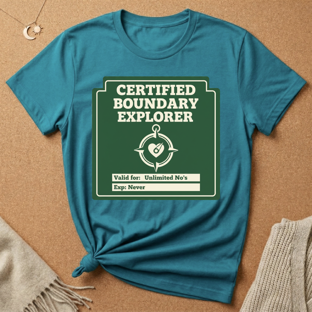 Certified Boundary Explorer with compass Tee