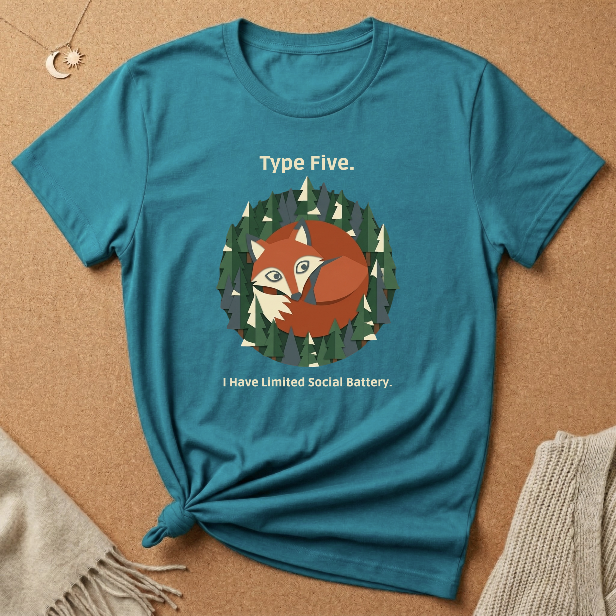 Type Five. I Have Limited Social Battery Tee
