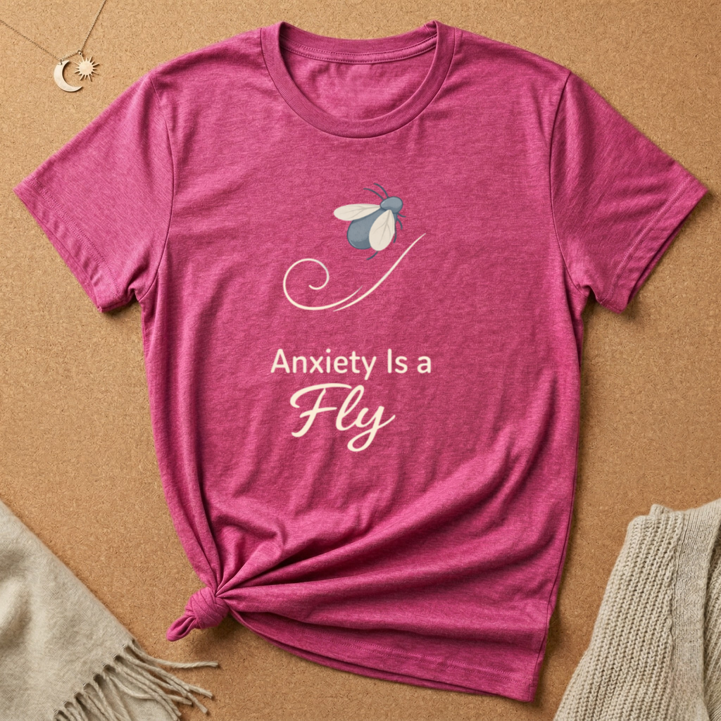 Anxiety Is A Fly Logo Tee
