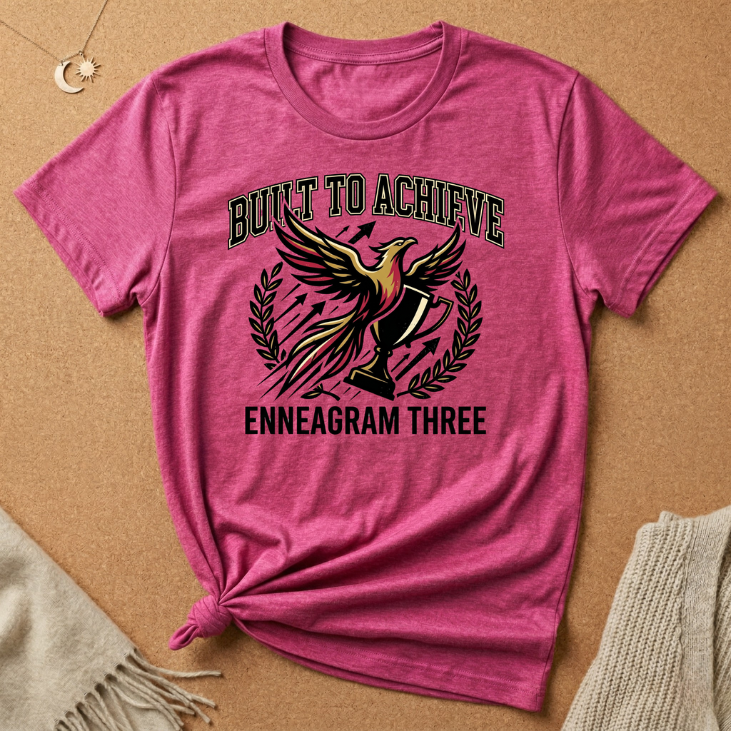 Enneagram Three Built To Achieve Tee