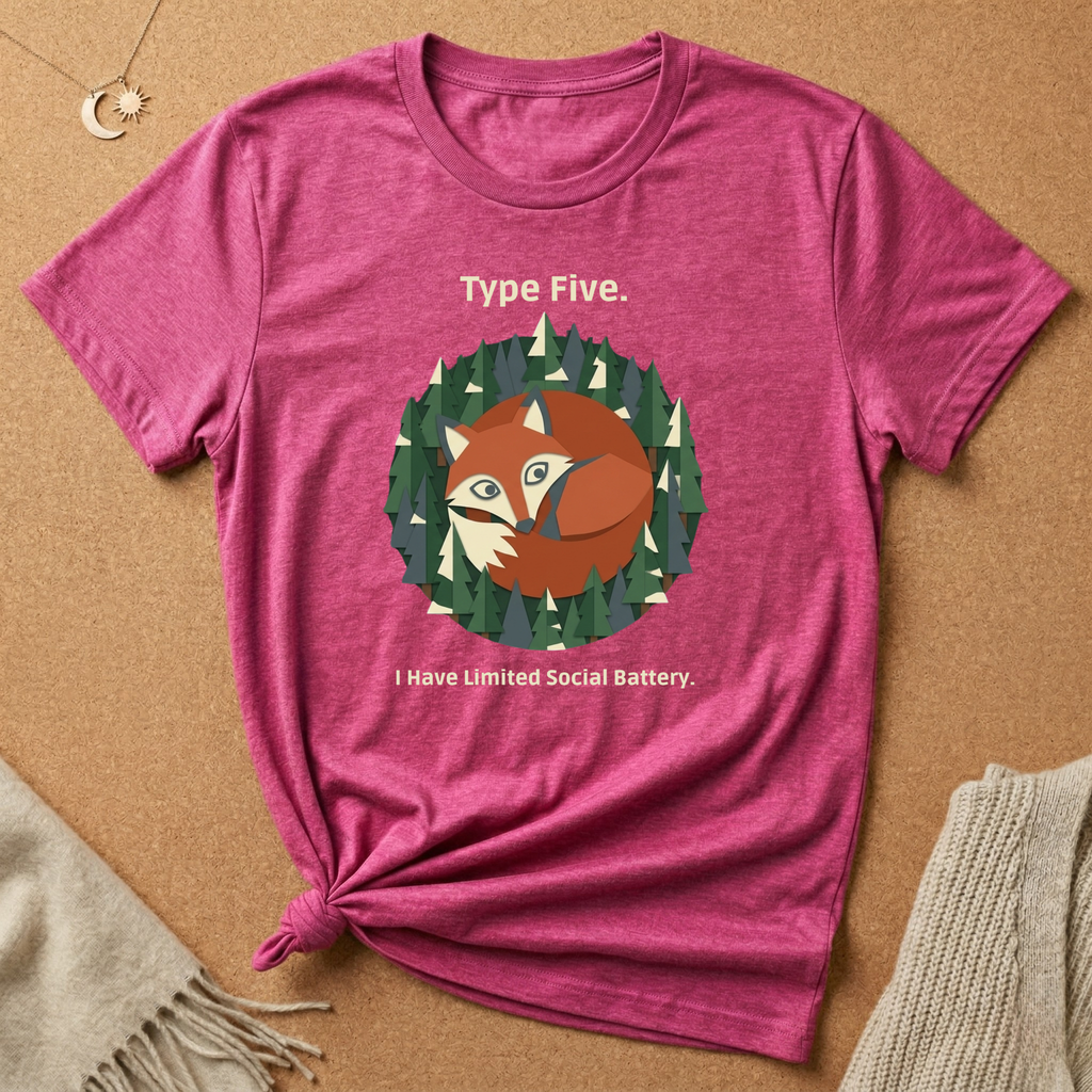 Type Five. I Have Limited Social Battery Tee