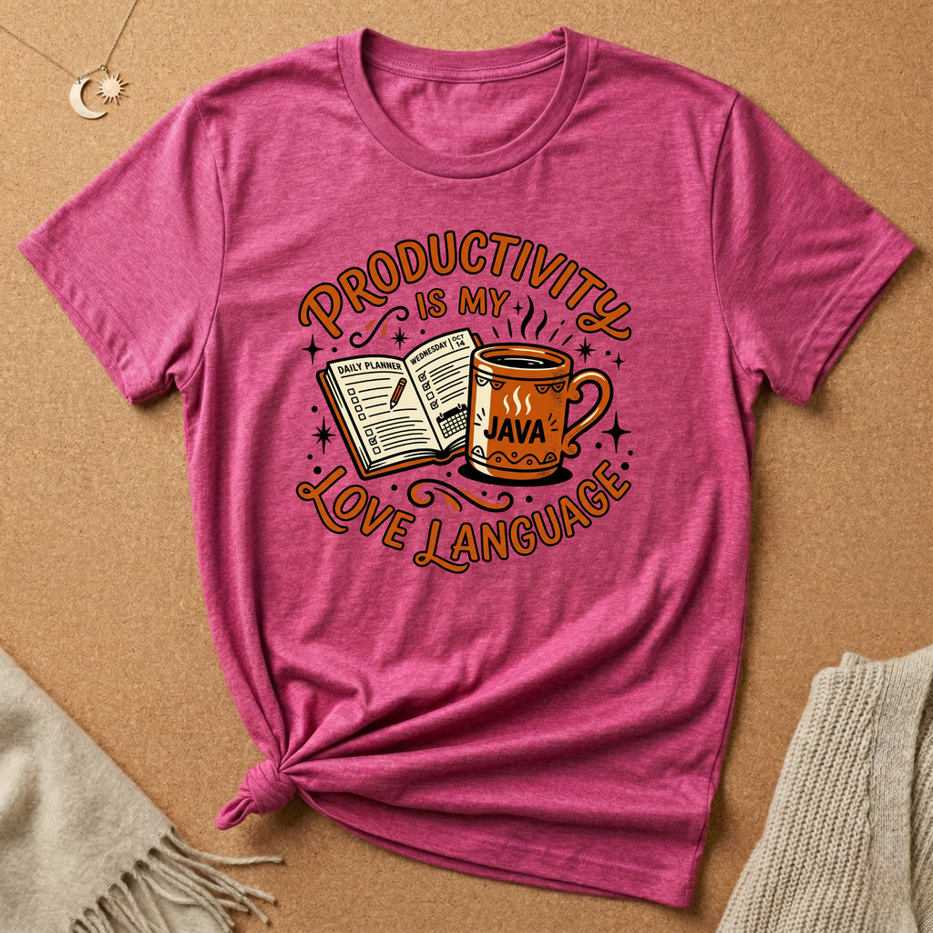 Productivity is My Love Language Tee