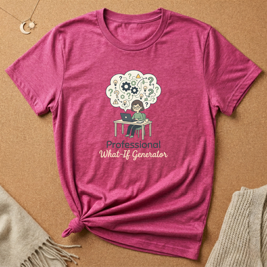 Professional What If Generator Thoughts Tee