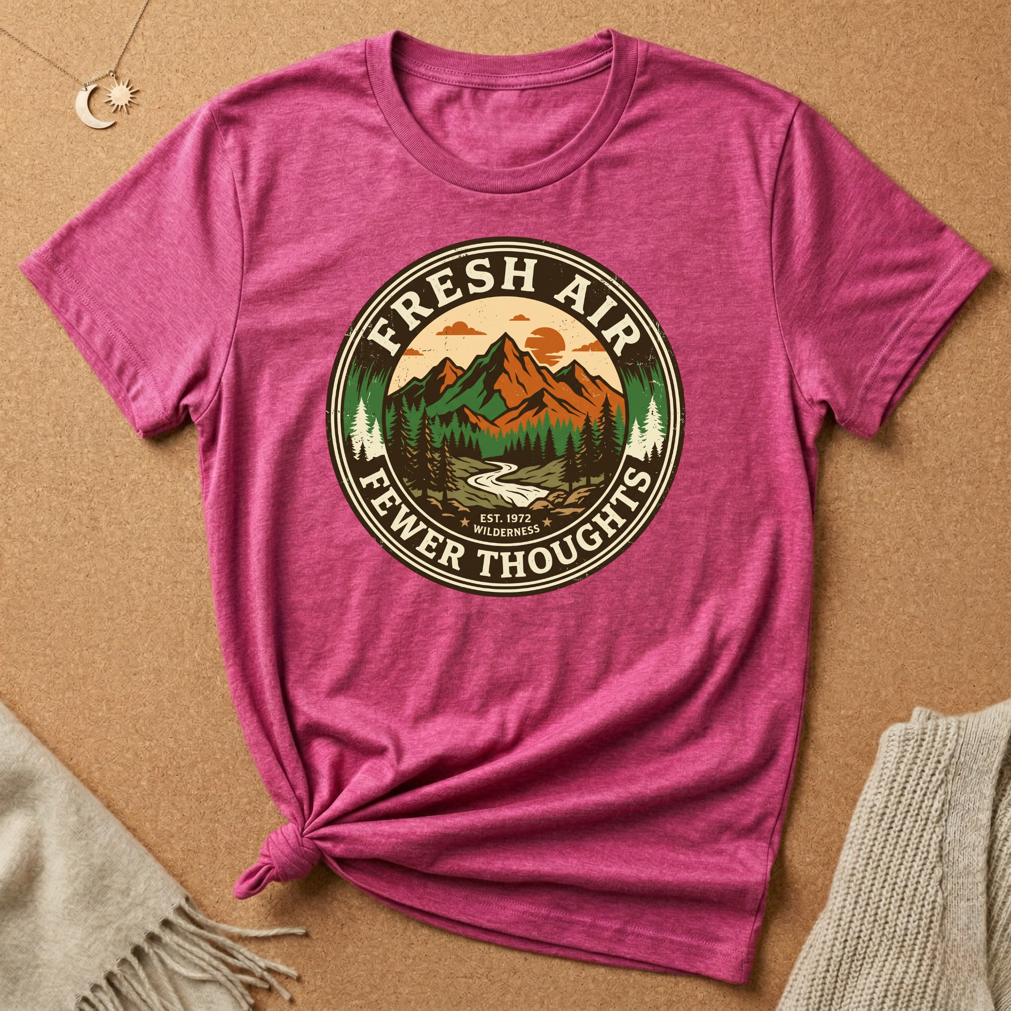 Fresh Air, Fewer Thoughts Tee