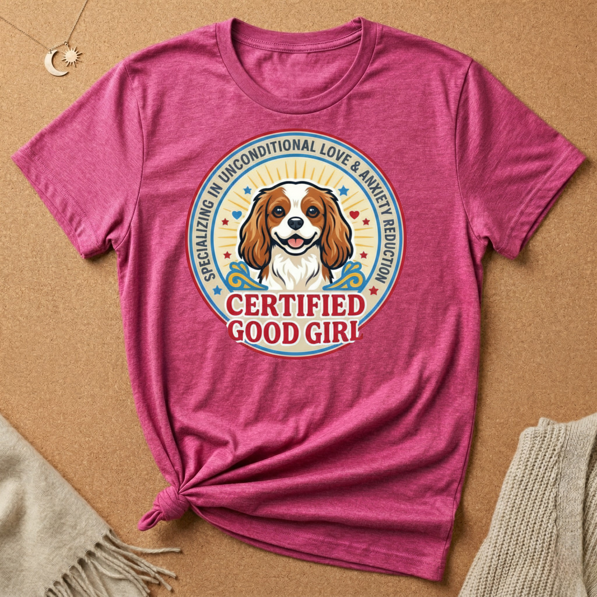 Certified Good Girl Cocker Spaniel Tee