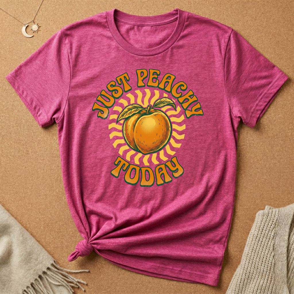 Just Peachy Today Tee