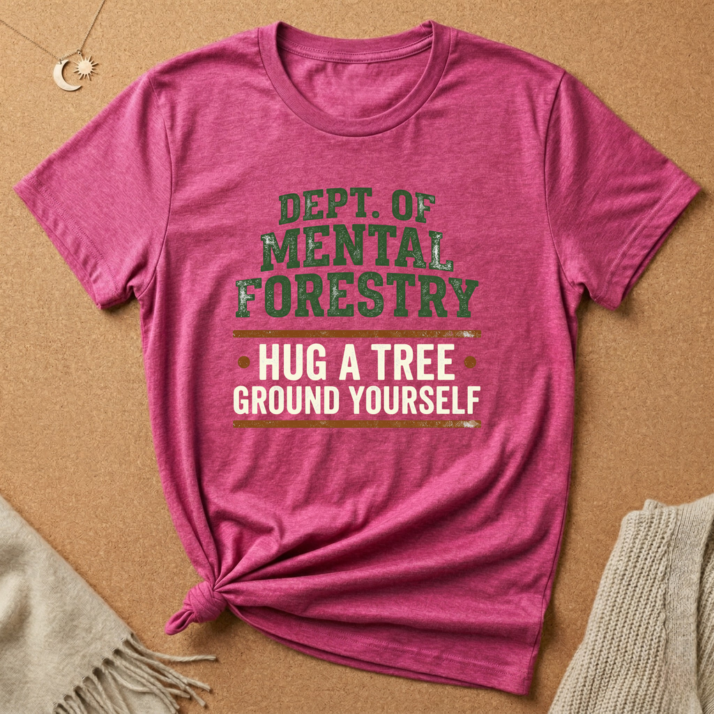 Hug a Tree Ground Yourself Tee